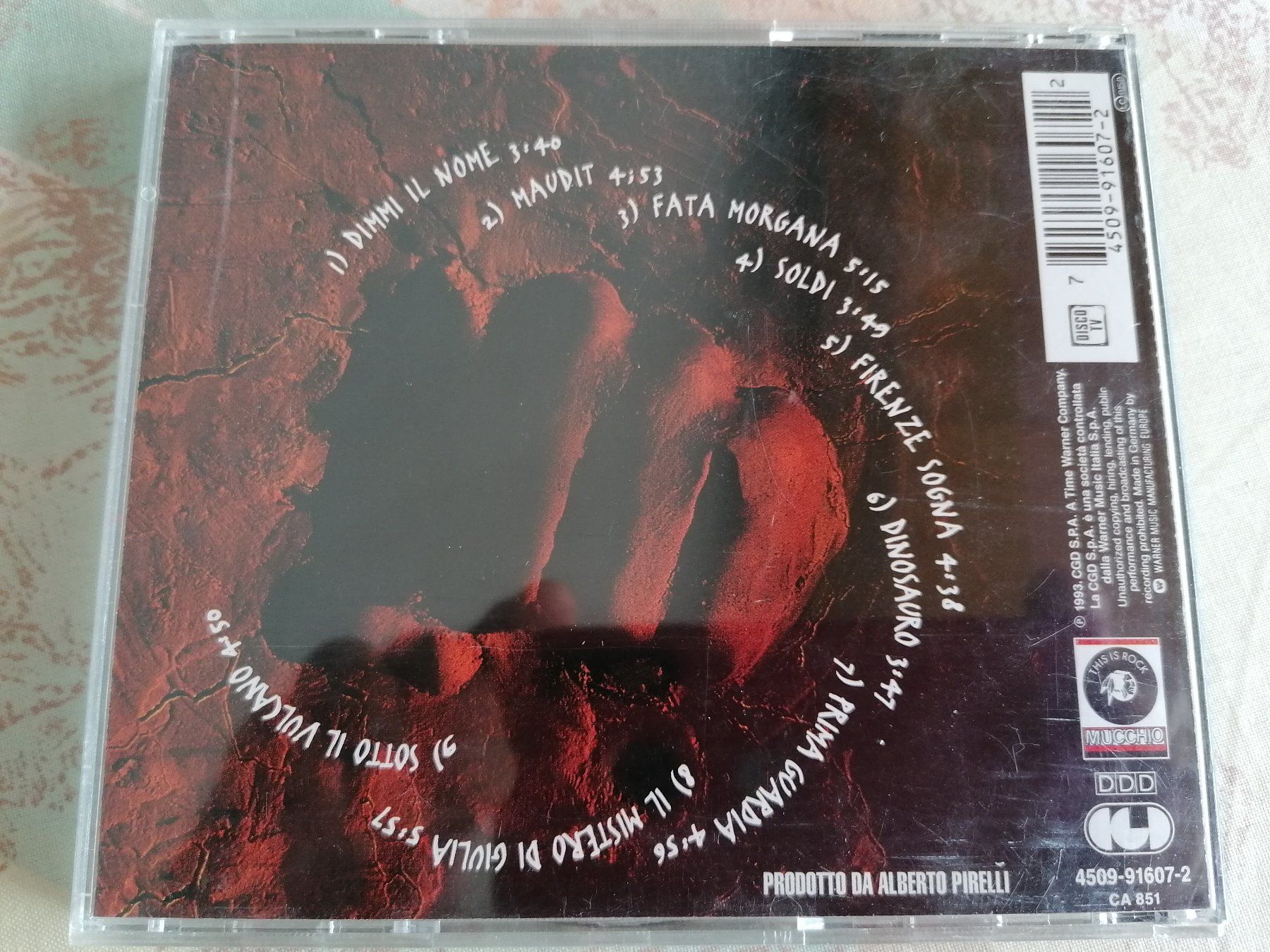 CD: LITFIBA - TERREMOTO 1993 – Usato da Ermenswil venduto da easyric 2