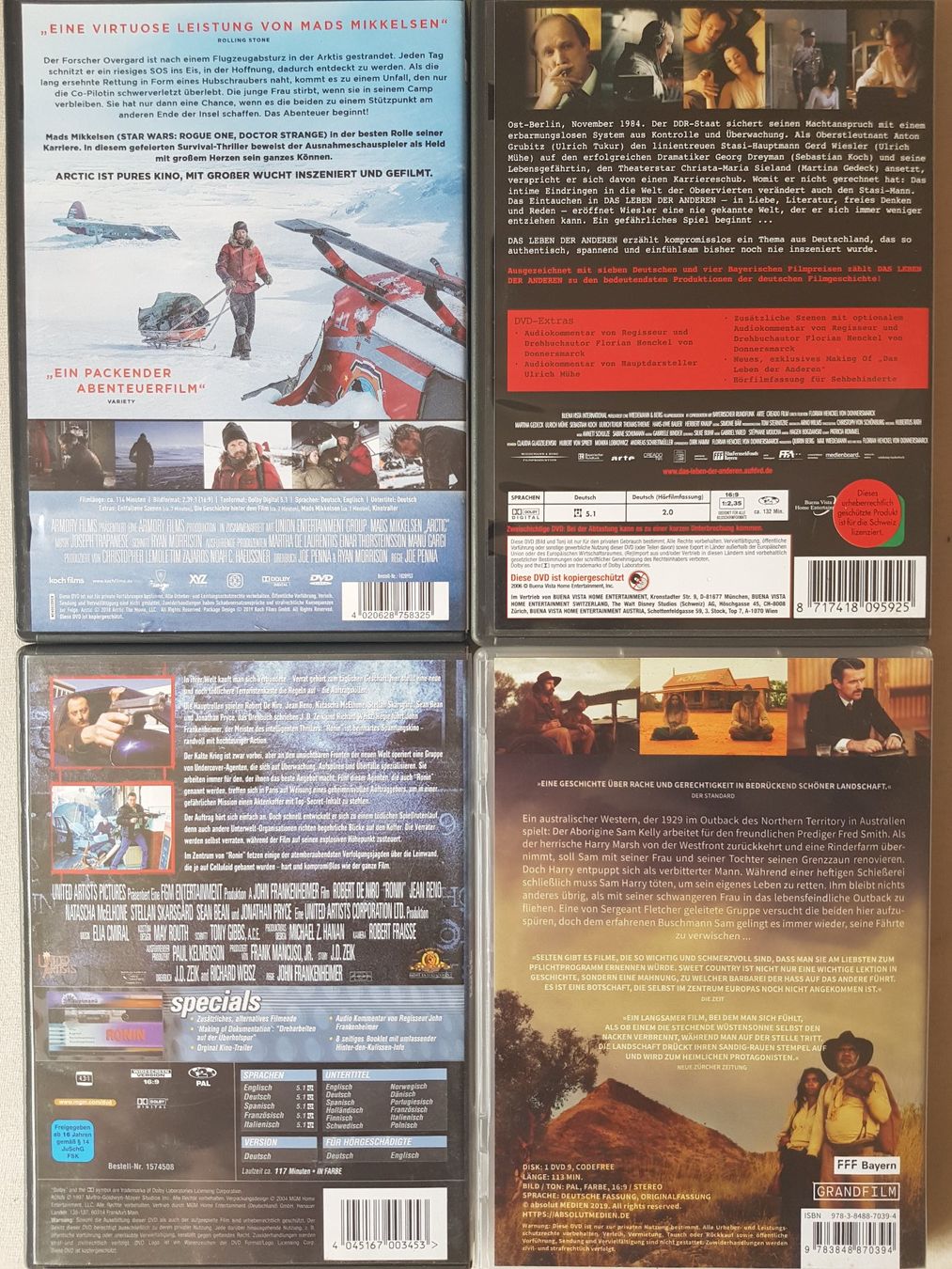 Alle DVDs: Action und Mystery DVD-Pack 01 – Gebraucht aus thun von lucky_manxy 1