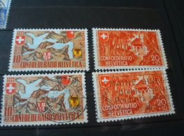 Satz Pro Patria 1941 * und o