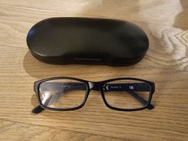 Schicke Lesebrille,Schwarz, Inkl. Etui