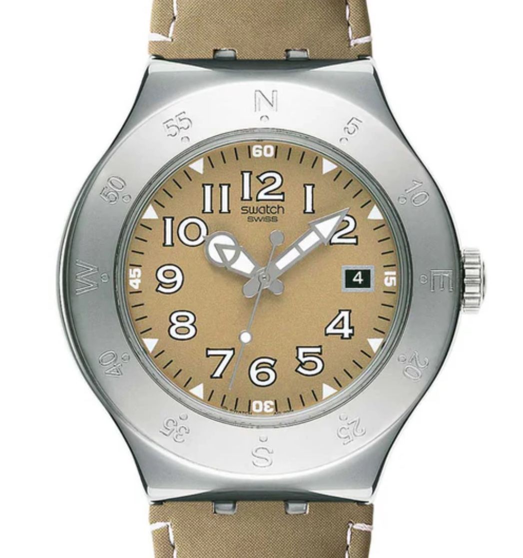 Swatch Uhren: Swatch Irony Nabab Bushman YNS406 – Neu (gemäss Beschreibung) aus Biel/Bienne von heureuxsansrien