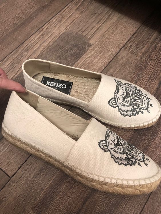 Kenzo best sale espadrilles beige