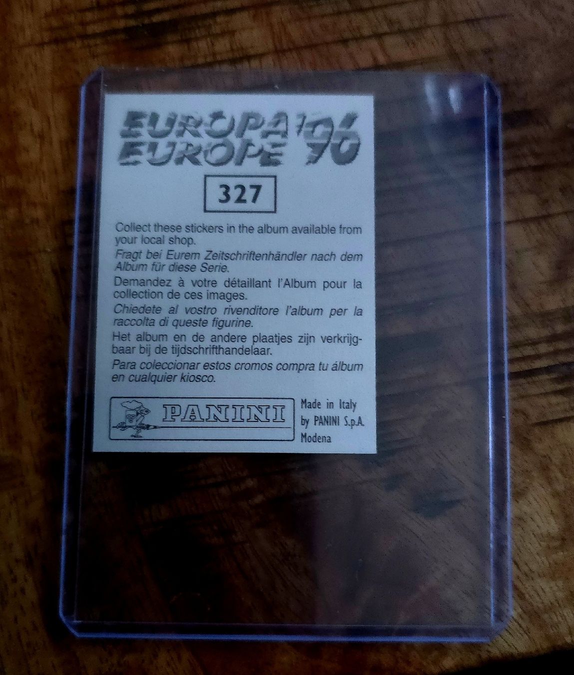 Panini Sammelbilder & Trading cards: Sergen Yalcin - EM 1996 – Gebraucht aus Rotkreuz von Titotesla 1