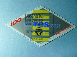 2021 Sondermarke TCS ET Vollstempel 1827