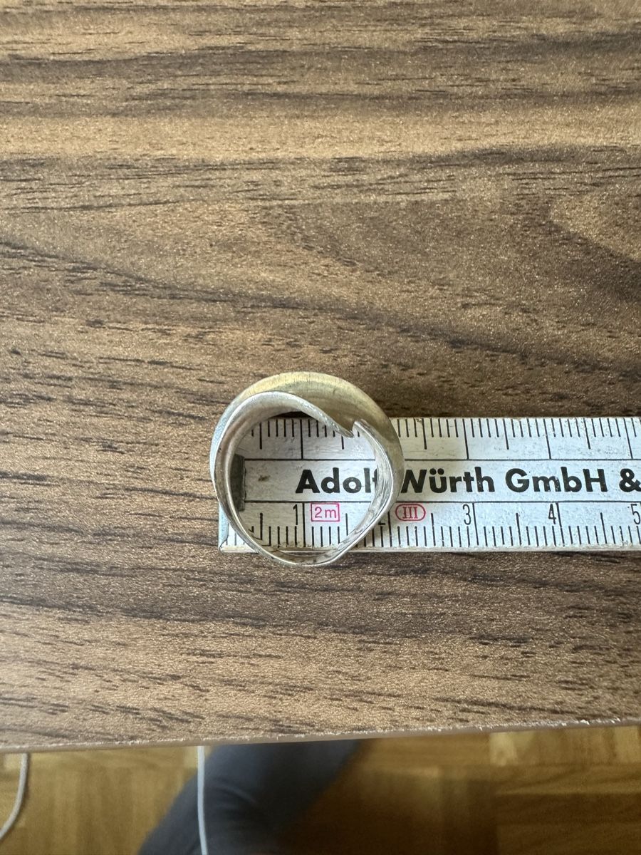 Anelli: Bague argent forme asymétrique – Usato da Plan-les-Ouates venduto da aur_z5pj 4