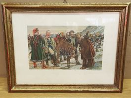 Militaria: Gotthard Hospiz Überquerung General Suworow 1799