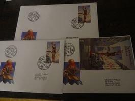FDC 2010 Tag der Briefmarke 3 STÜCK