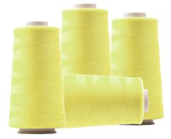 Overlockgarn, 3000m, Polyester - zitronen-gelb 01