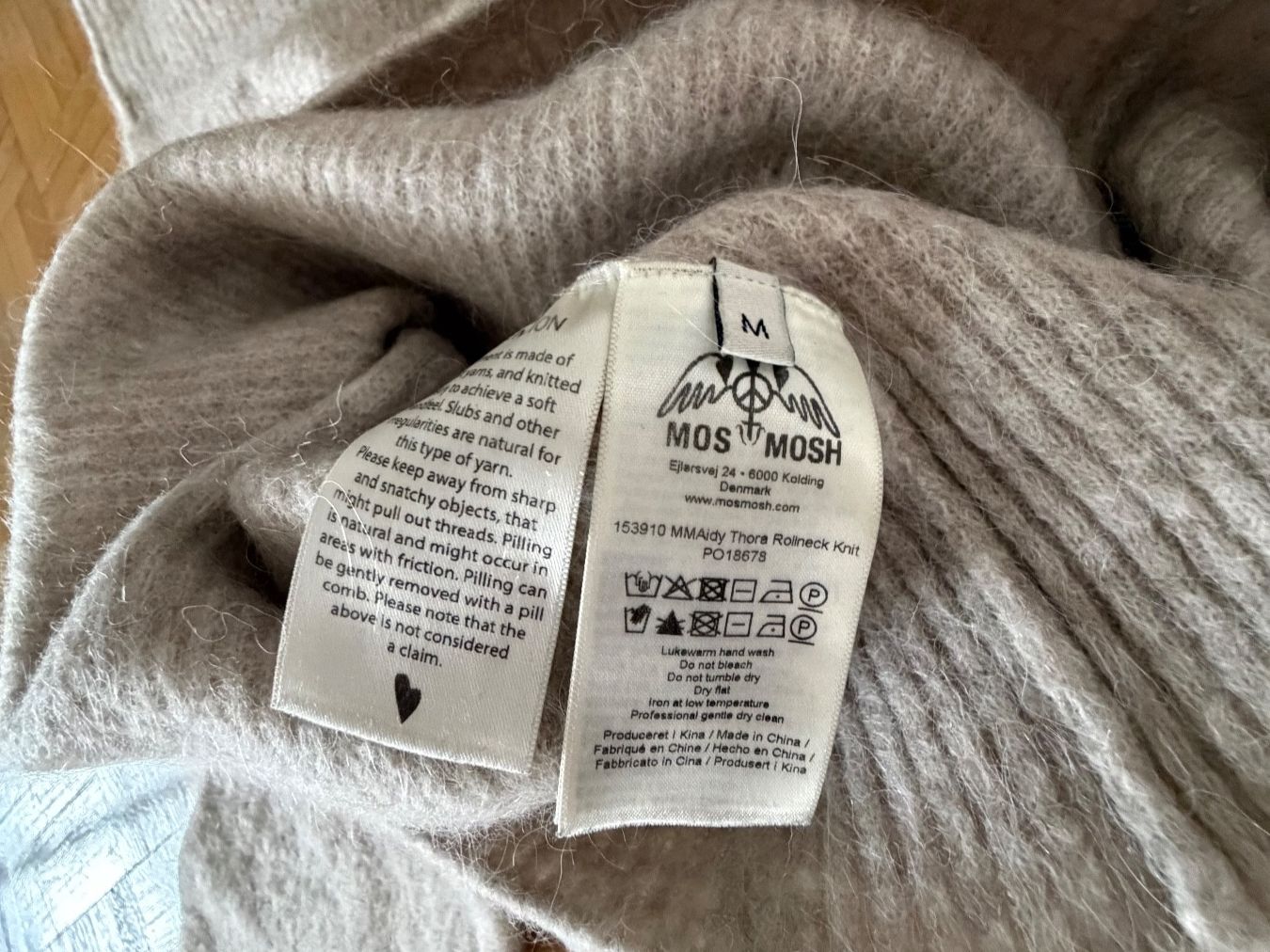 Mos mosh Pullover & Sweatshirts: mos mosh Strickrollkragenpullover M – Gebraucht aus Luzern von Lampion 2