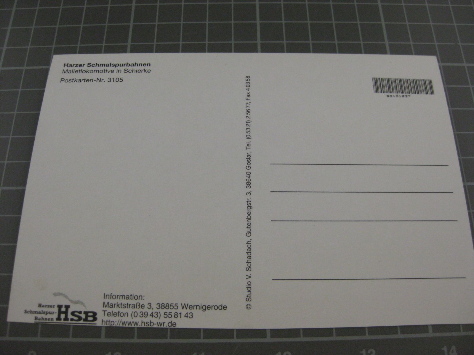 Cartoline postali: AK Harzquer- und Brockenbahn – Nuovo (secondo la descrizione) da Malters venduto da Marosko 1
