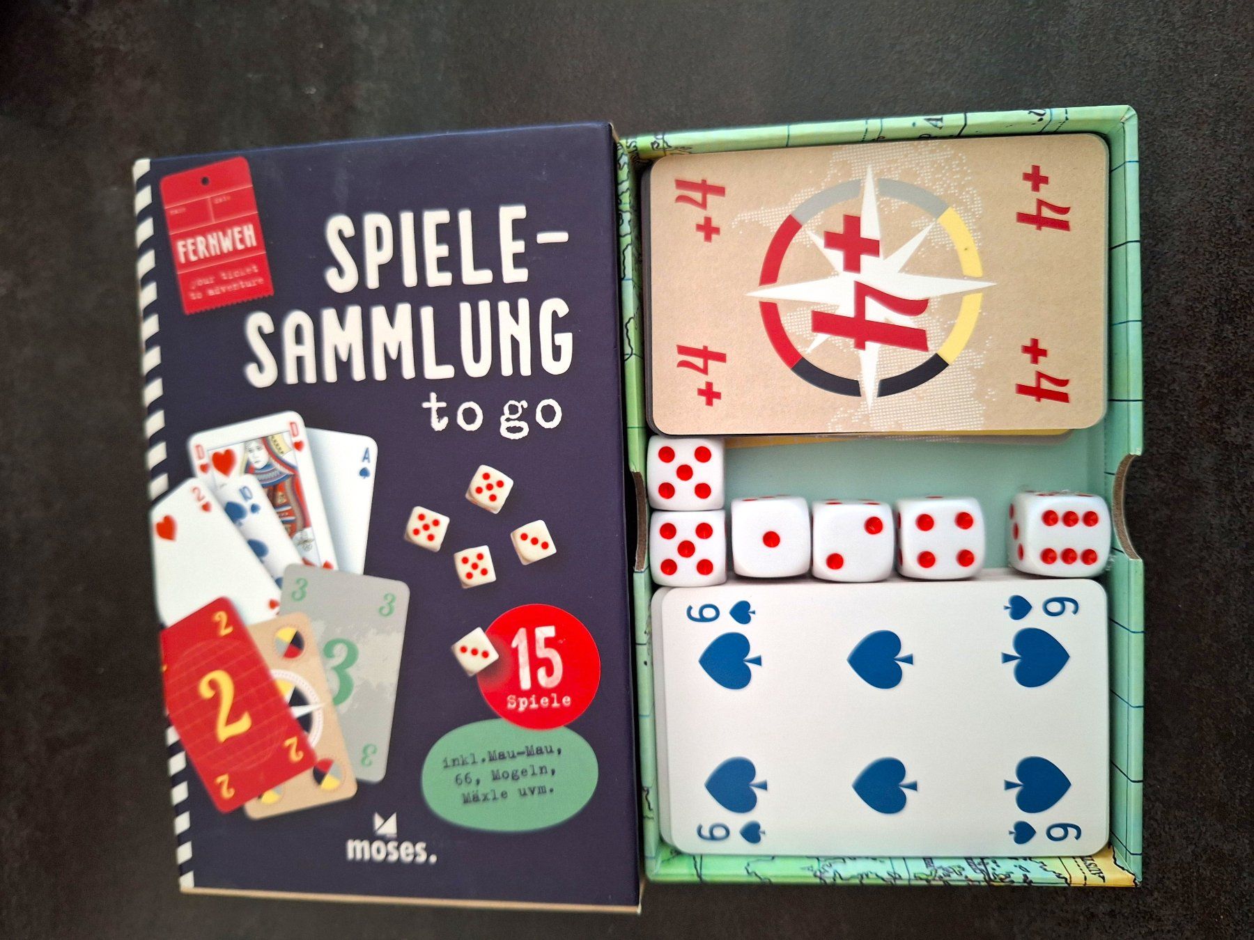 Jeux: Spielesammlung to go – D'occasion à Frenkendorf par Fippe1