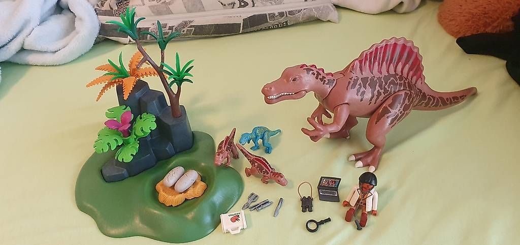 Playmobil Giocattoli: Playmobil Dinos 4174 Spinosaurus – Usato da Uitikon Waldegg venduto da sgrimmer