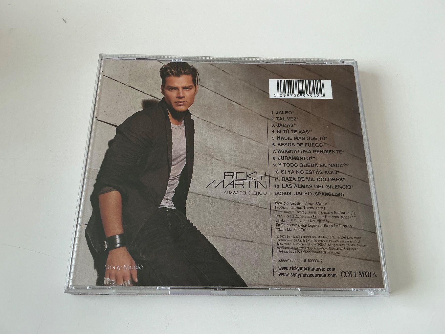 CD: Ricky Martin / Almas Del Silencio / 2003 – Usato da Dübendorf venduto da Shreck 1