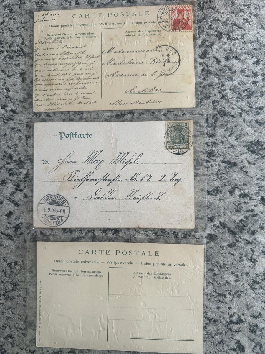 Cartoline postali: Kühe Rinder Alpfahrt Appenzell – Usato da Wettingen venduto da Phibras 1