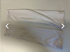 Sommer Armlinge, weiss, Grösse XL - ideal für Velotouren