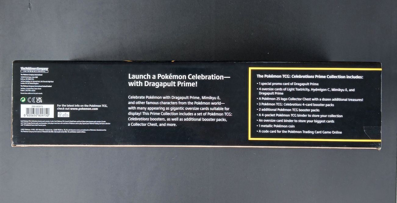 Pokémon Sammelbilder & Trading cards: Pokemon 25th Celebrations Prime Collection Neu! – Neu und originalverpackt aus Hinwil von Jkt81 2