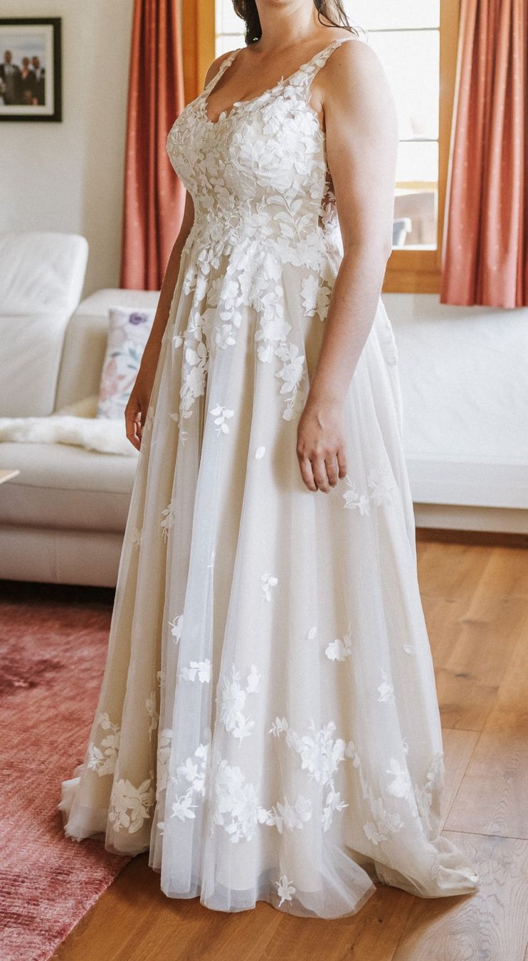 Vestiti: Secondhand Brautkleid von Kleemeier, Grösse 40 – Usato da Brunnen venduto da Herzig-Brautmode 1