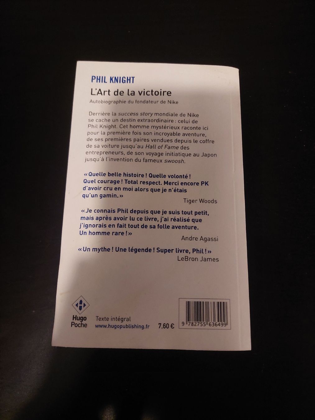 l-art-de-la-victoire-phil-knight-autobiographie-nike-d-occasion