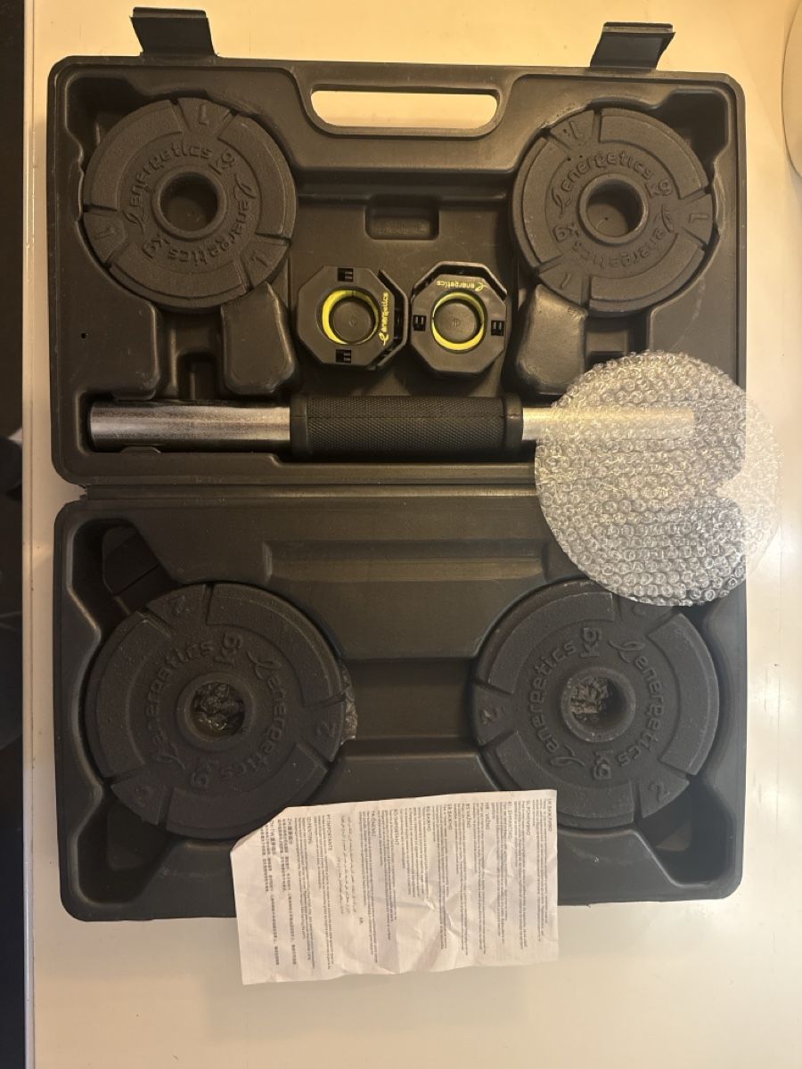Manubri & Pesi: Hantel-Set Energetics 12kg – Usato da Stäfa venduto da goldglitzer 1