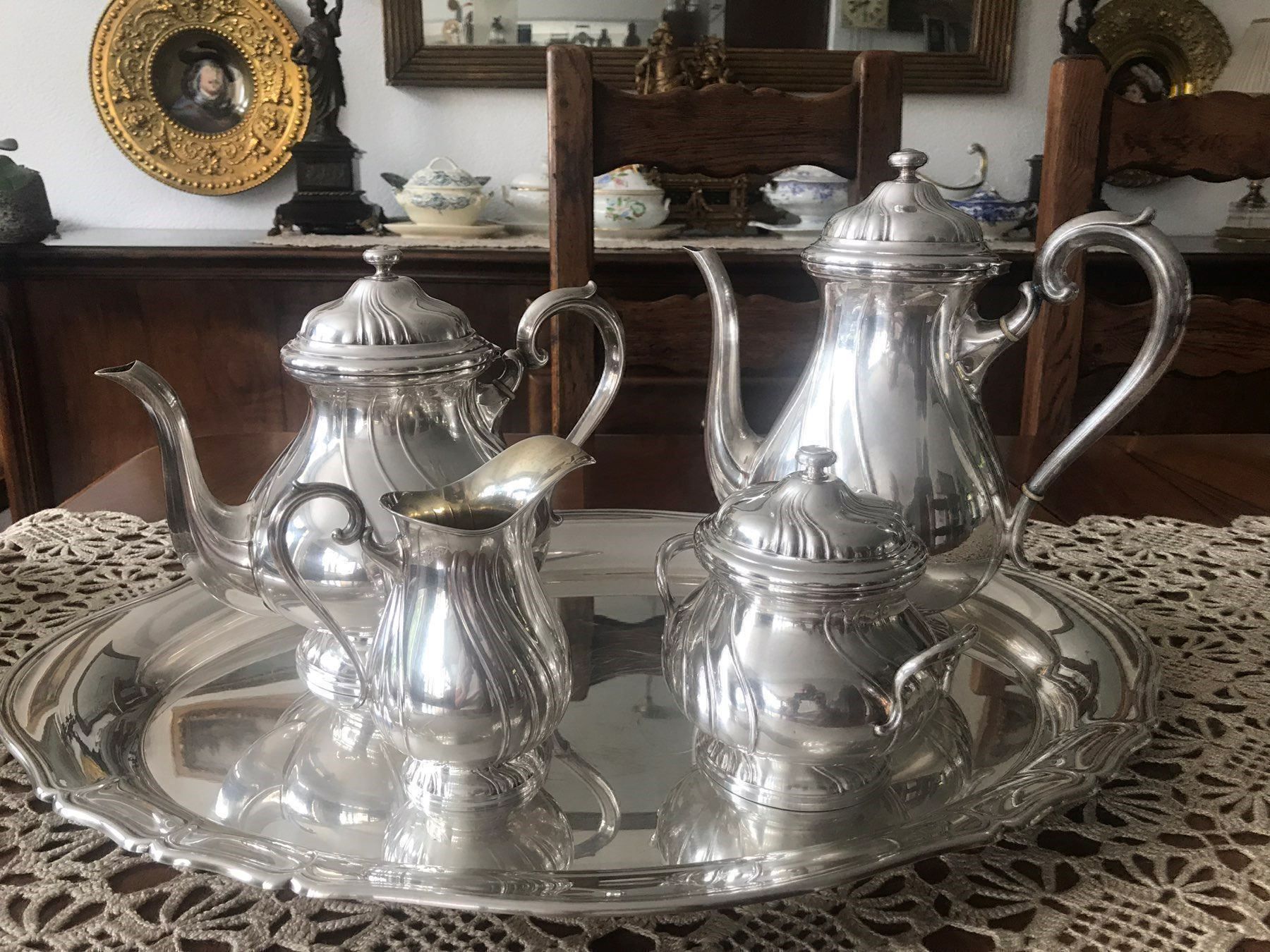 Piatti: Sylver Cafe/tea Service – Usato da Mehlsecken venduto da Reymau 1