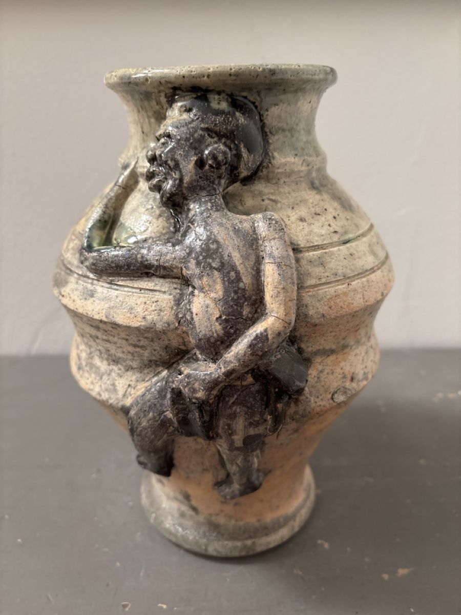 Vasi & Recipienti: Antike ausdrucksstarke Keramik Vase – Usato da Basel venduto da magnummarine 1