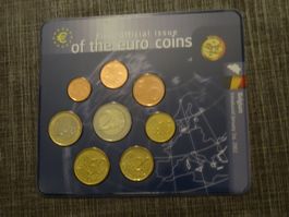 Belgien 2002 Belgium Euro-Münzsatz 2002
