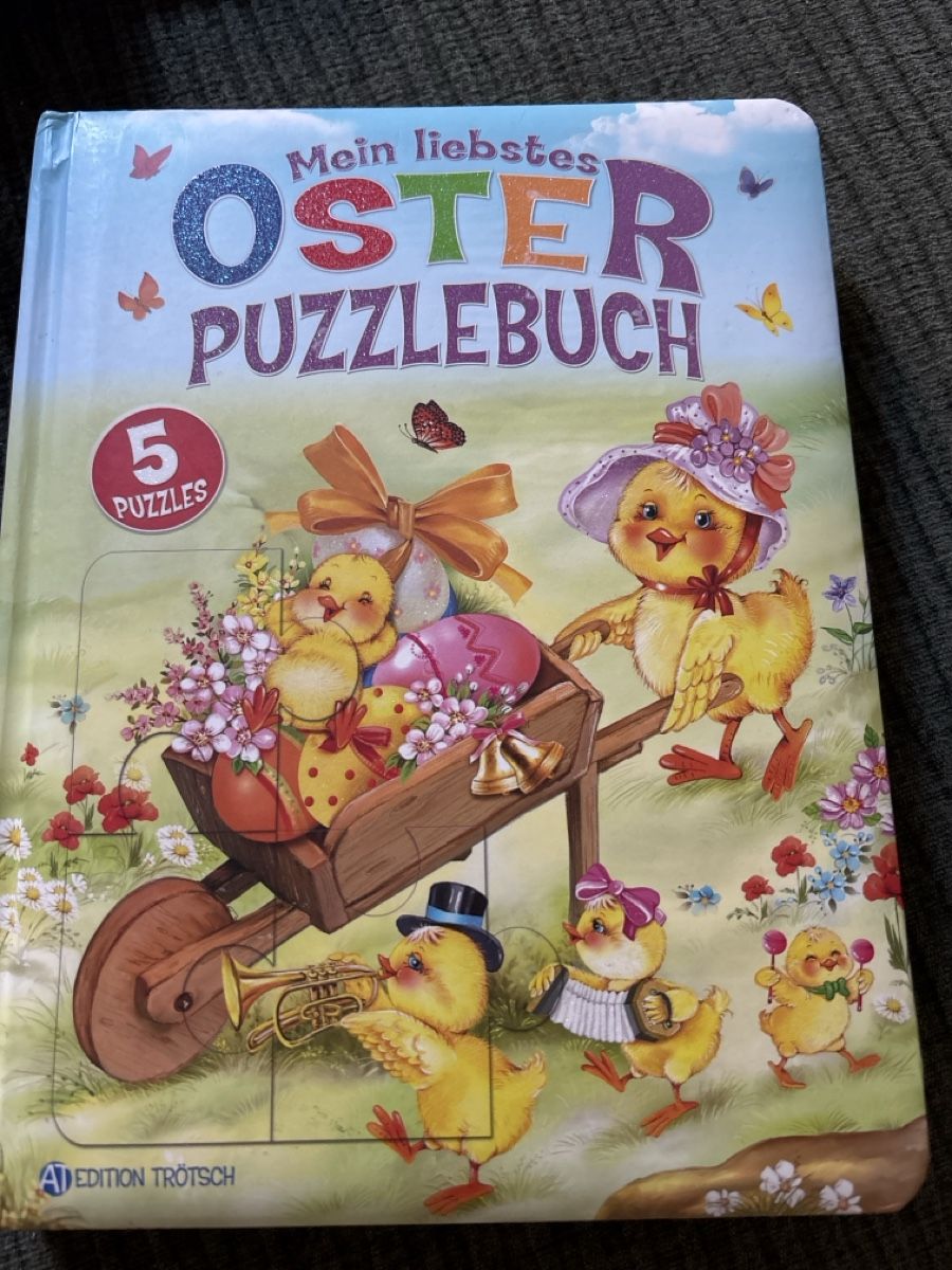 Puzzle: Oster-Puzzlebuch "Mein liebstes Oster-Puzzlebuch" – Usato da Wald ZH venduto da onyxpatrick