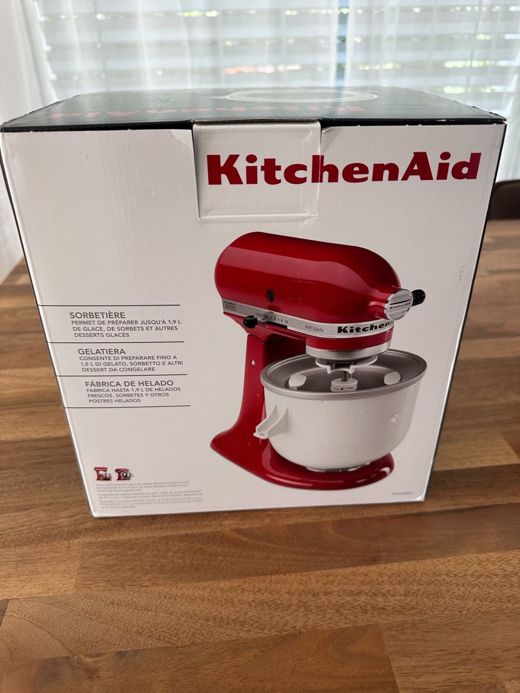 Kitchenaid Küchengeräte: KitchenAid Speiseeisbereiter / Glacéaufsatz – Neu (gemäss Beschreibung) aus Niedermuhlern von Blaumaus88 1