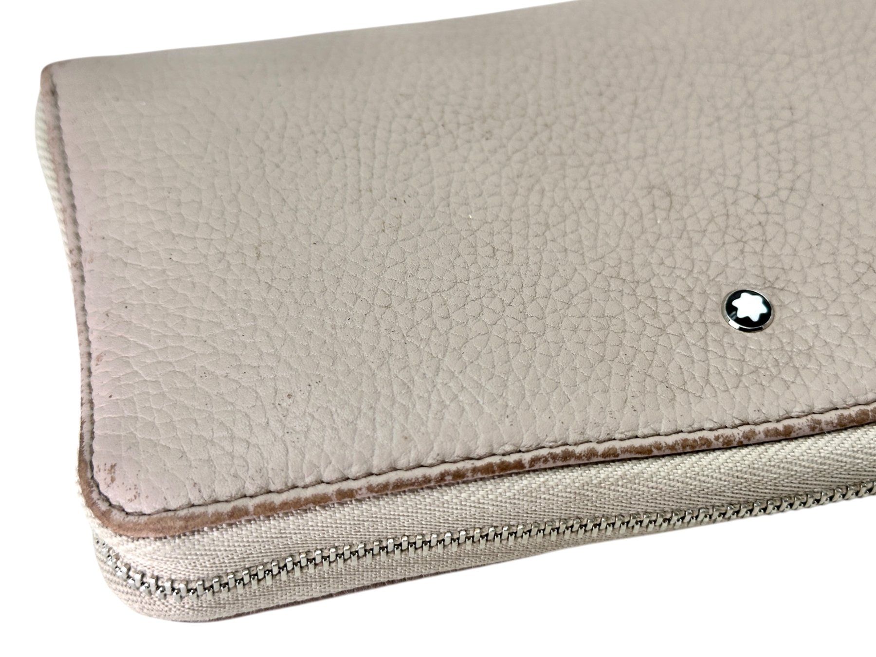 Montblanc Portafogli: Montblanc Portefeuille en cuir beige – Usato da Morges venduto da vintiques 6