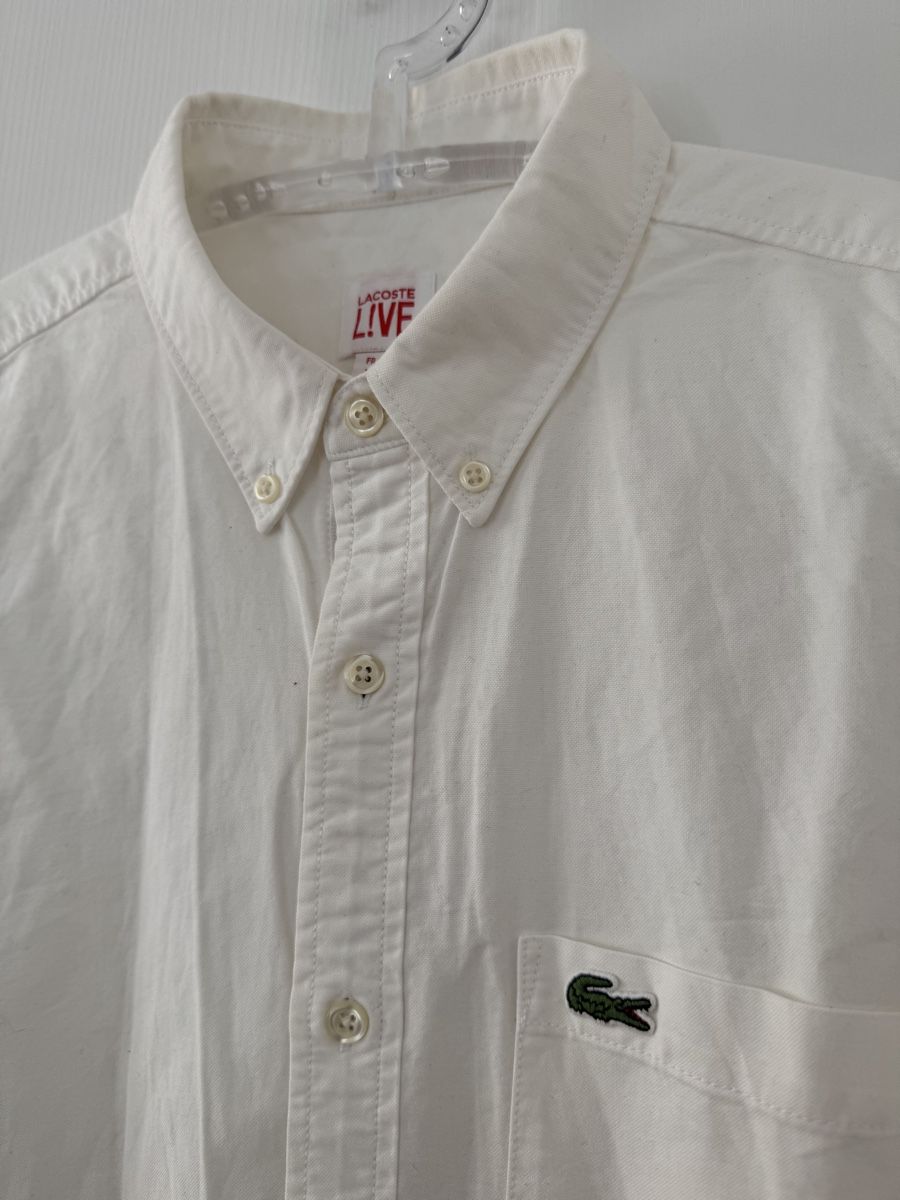 Lacoste Hemden: Lacoste Live weiss Hemd Grösse 40/M, Oryginal, classic – Neu (gemäss Beschreibung) aus Wetzikon ZH von Jan_wojt 1