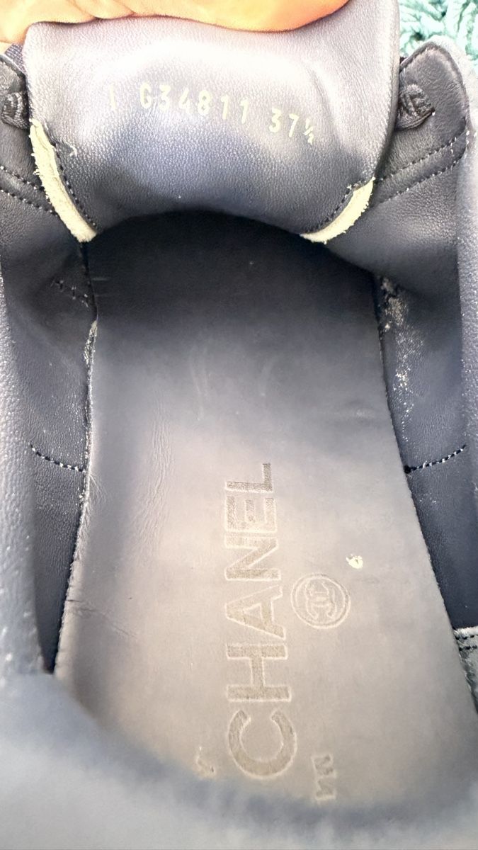 Chanel Scarpe da donna: Chanel Navy Leather – Usato da Kloten venduto da liu_65tx 2