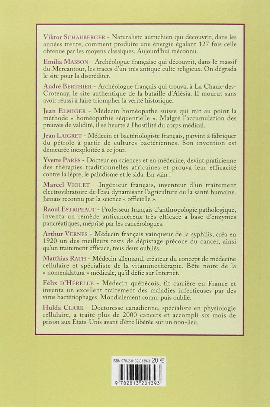 Libri: Savants maudits, Chercheurs exclus – Usato da Neuchâtel venduto da Dualseele 1