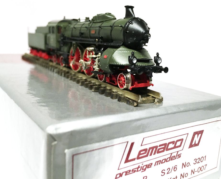 Locomotive LEMACO N-007 DE K.Bay. Sts. B. S 2/6, Vert | Kaufen Auf Ricardo