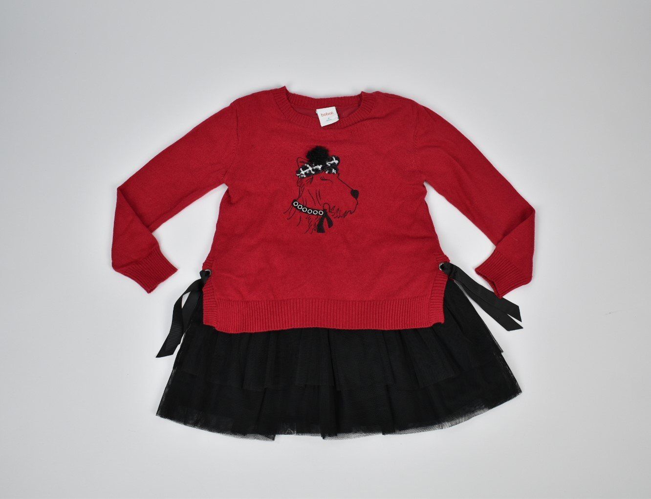 Kleider & Röcke: Boboli Kleid, mit Strick & Tüll, Gr.104 – Gebraucht aus Nürensdorf von 2ND_STORY