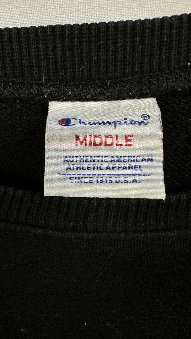Champion Maglioni & Felpe: Champion Pullover schwarz Sweatshirt Gr. M – Usato da Sarmenstorf venduto da taosun1 2