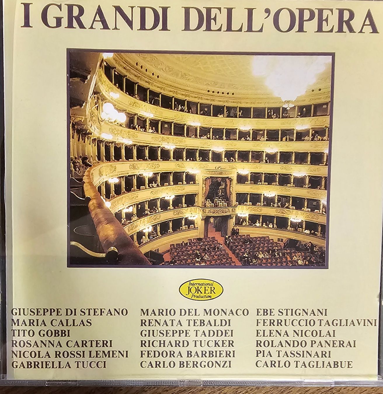 CDs: Various – I Grandi Dell'opera – Gebraucht aus Wahlen b. Laufen von Cg10