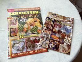 2 Hefte Servietten-Technik