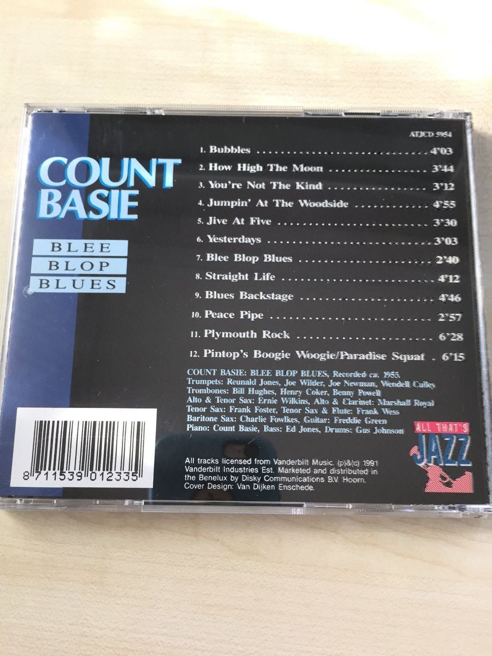 CD: Count Basie - Blee Blop Blues – Usato da Rüti ZH venduto da alumedien 1
