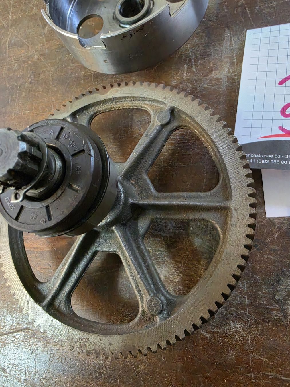 Mofa-Ersatzteile: Getriebe set E50 Puch mit erleichteretem Korb. – Gebraucht aus Lenggenwil von Opc_Power 1