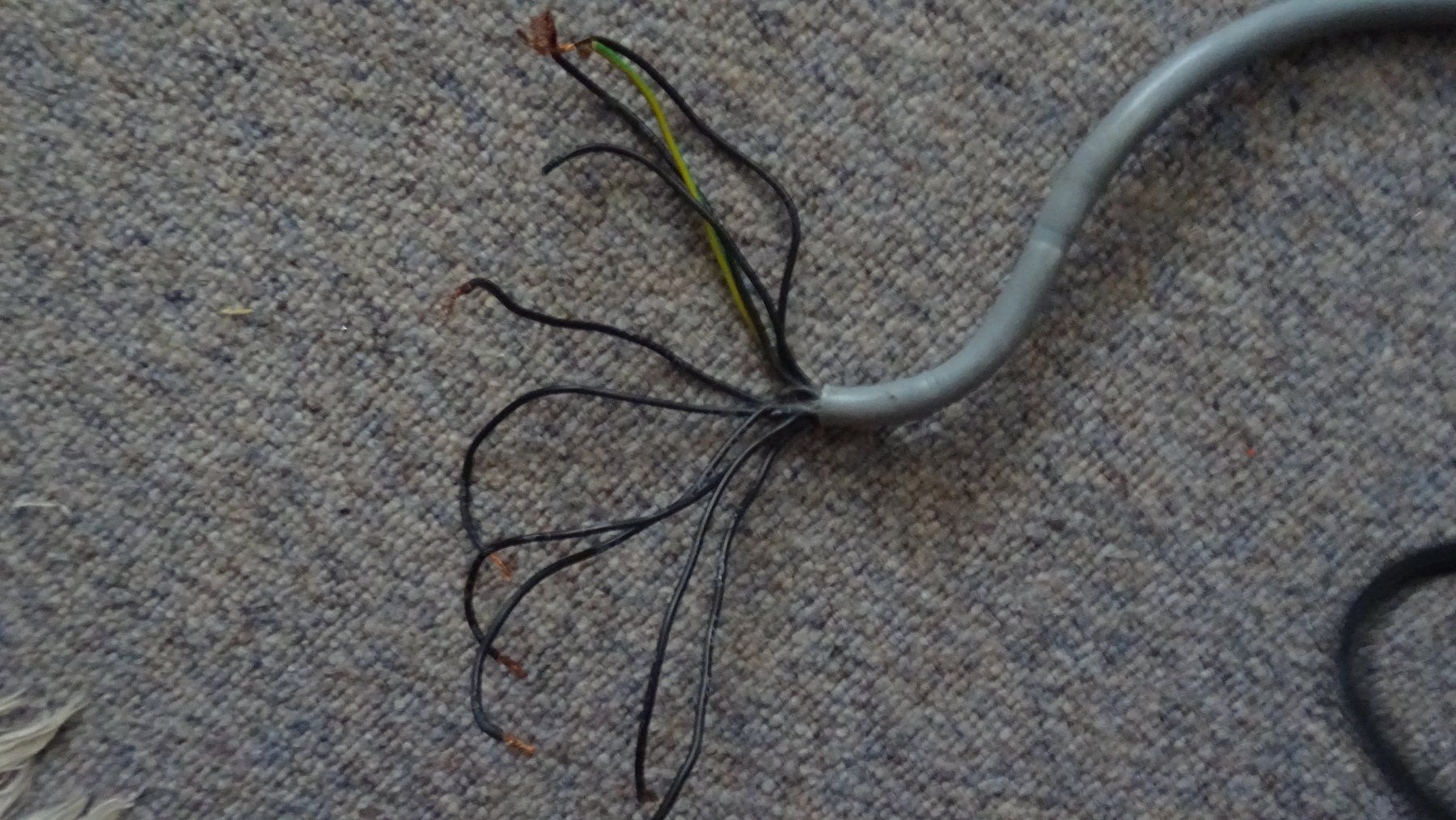 Interruttori: SCHALTER MIT 3 X STECKER UND 2X 4M. KABEL – Usato da Burgdorf venduto da may52 4