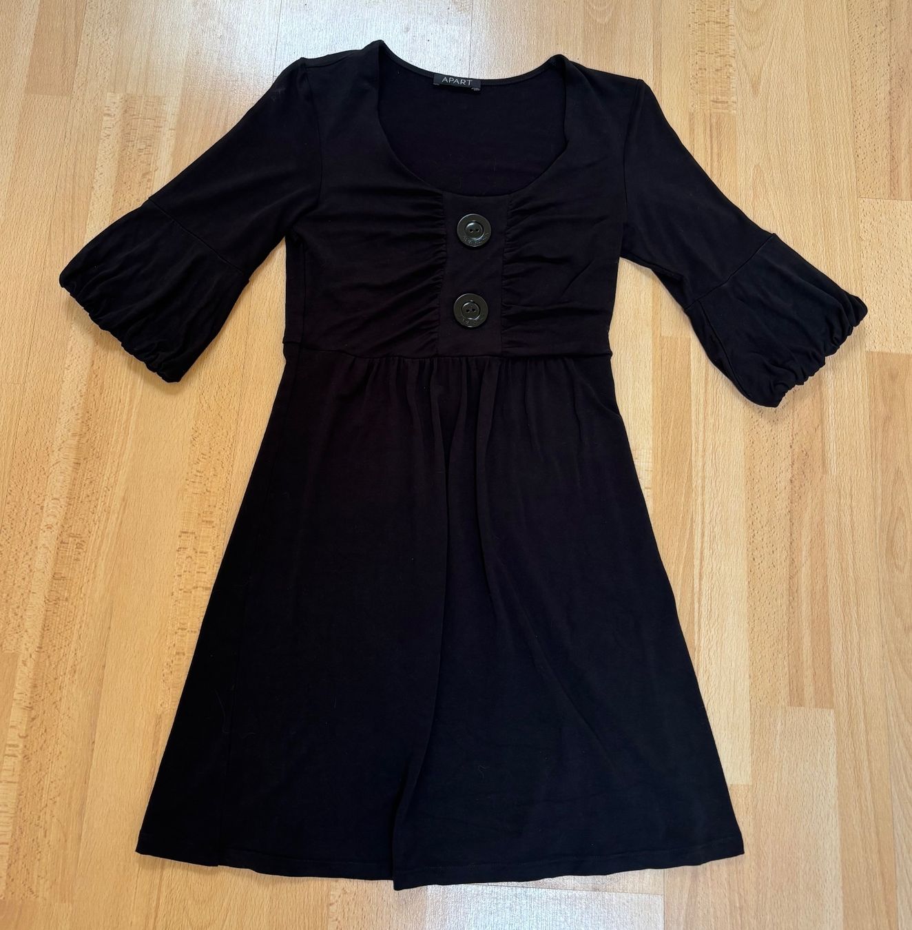 Tuniche: APART - Long Top / Tunika - schwarz - Grösse 36 – Usato da Zofingen venduto da Justizia_01 2