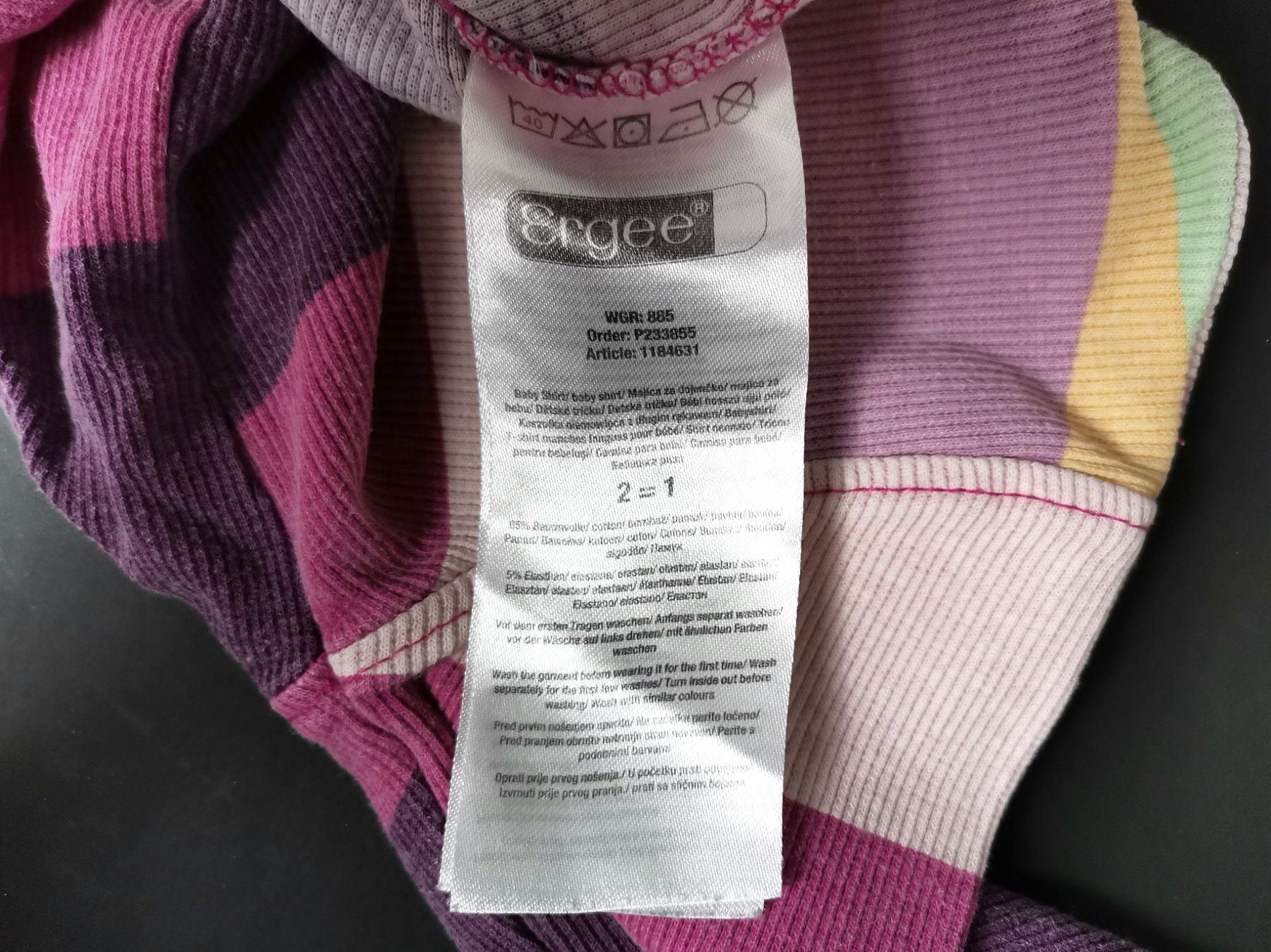 Camicette, T-shirt & Top: ERGEE Langarmshirt Gr. 86 – Usato da Schaffhausen venduto da Restwert_SH 4