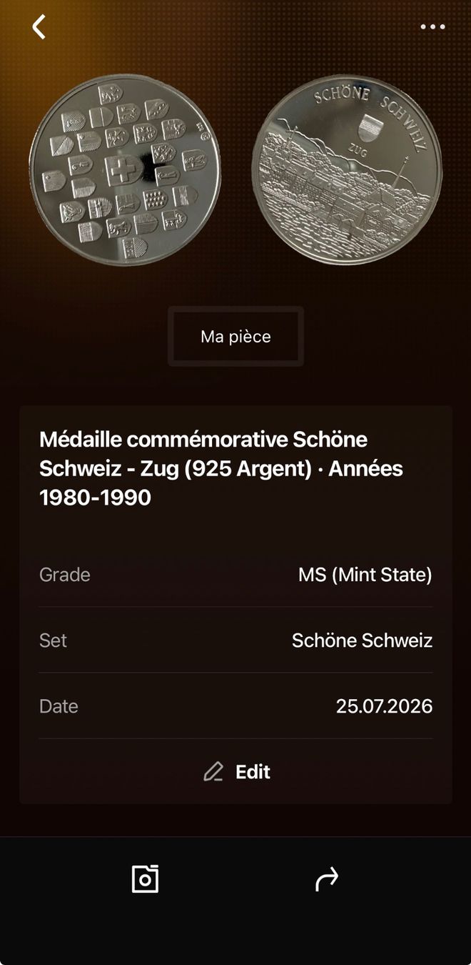 Toutes les monnaies: 3 pièces argent Suisse – D'occasion à La Chaux-de-Fonds par NovoFr 4