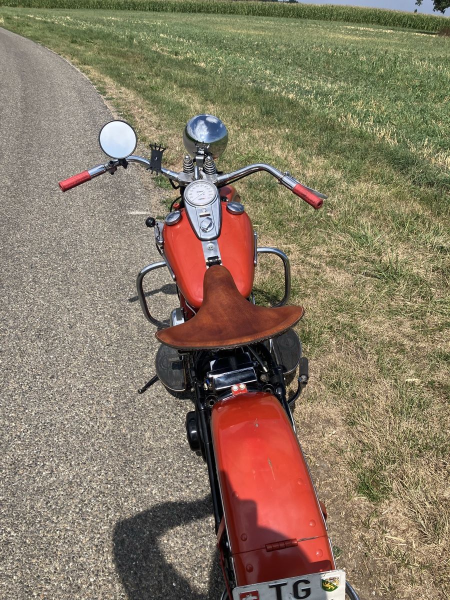 Harley-Davidson Route: Harley Davidson Flathead Oldtimer – D'occasion à langrickenbach par Swissemanuel 7