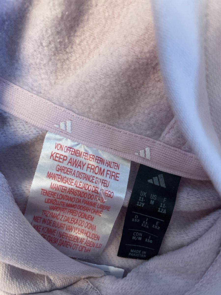 Adidas Maglioni & Felpe: Adidas Mädchen Kapuzenpullover in Hellrosa Gr. 152 – Nuovo (secondo la descrizione) da Obergerlafingen venduto da cabo4 1