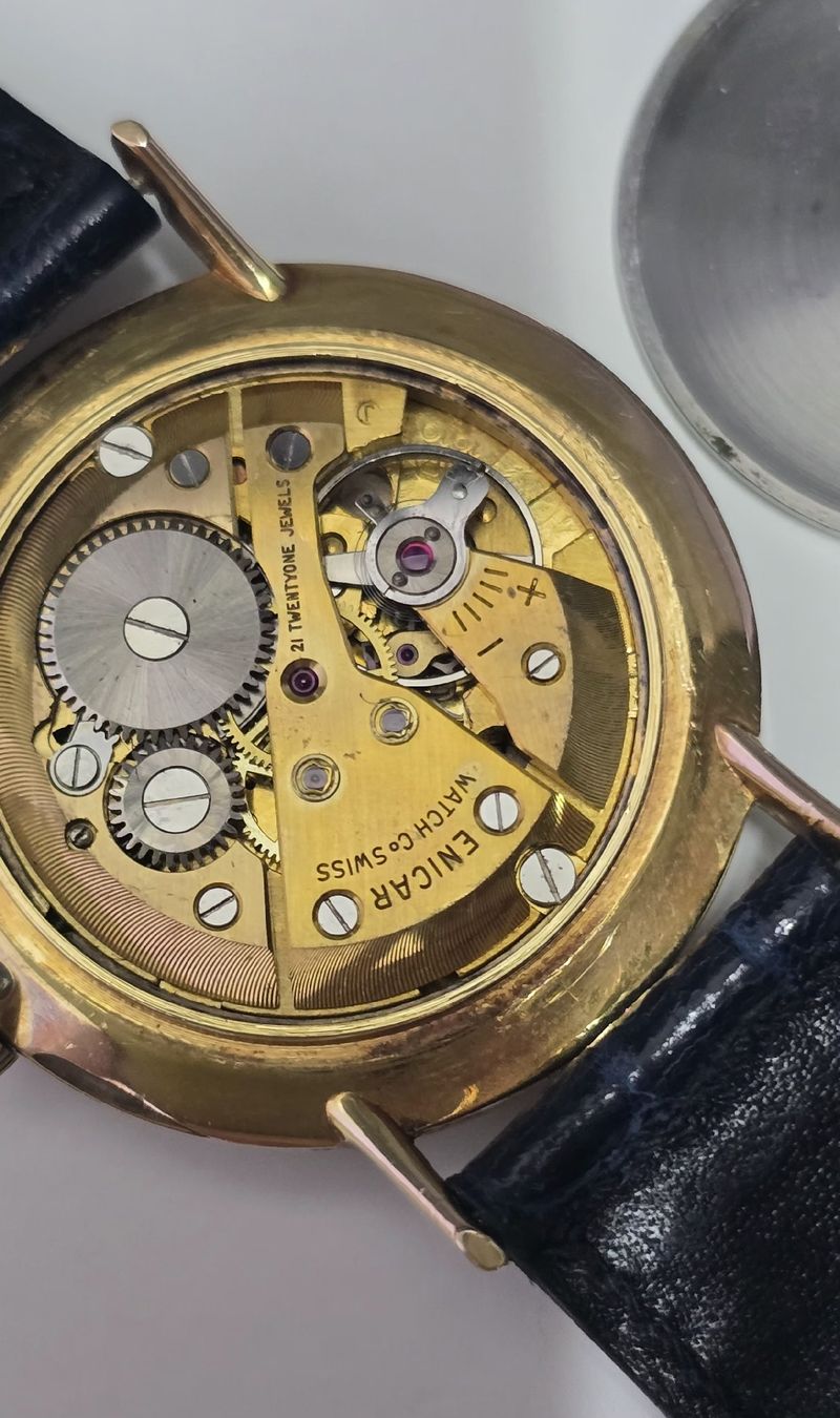 Enicar Montres: Enicar Ultrasonic Hand-wind 35,1mm – D'occasion à Minusio par AGSuhren 9