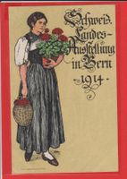 1914  CH - Landesausstellung Bern  -  Postkarte gest. 1914