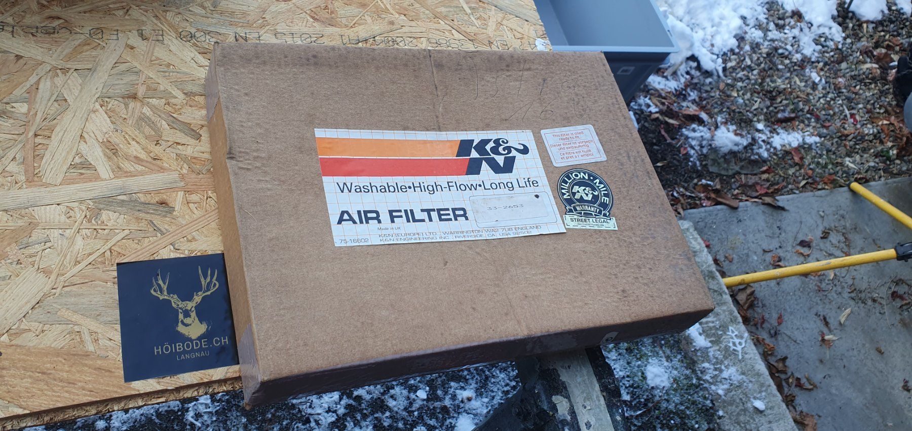 Ventilazione: K&N Luftfilter 33-2653, neu und originalverpackt – Nuovo e nell'imballaggio originale da Langnau i. E. venduto da Superseven69 2