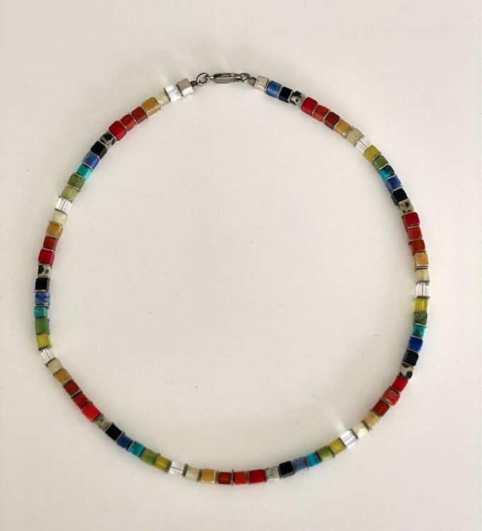 Collier „Rainbow Cubes“ (Gebraucht) in Sissach für CHF 20 – mit ...