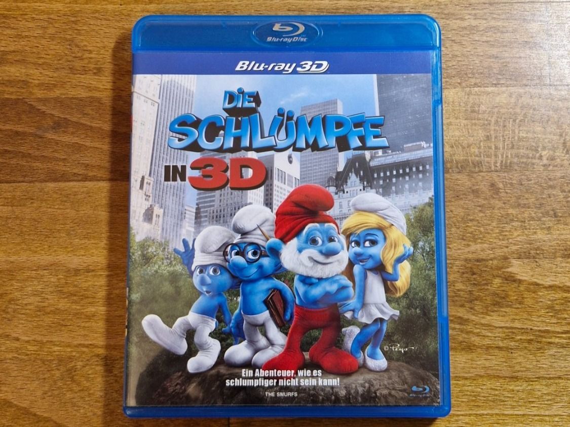 Tutti i DVDs: Die Schlümpfe 3D (2011) RAR Bluray – Usato da Pfungen venduto da Whitie 1